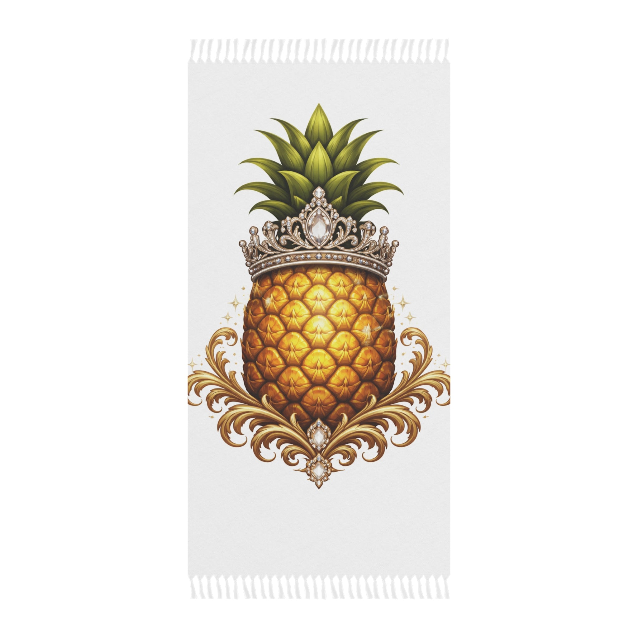 Tropical Boho Pineapple Queen Towel