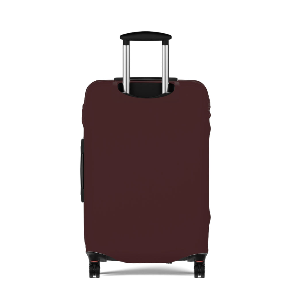 Pineapple Princess Luggage Cover — Tropical Royalty Travel Accessory