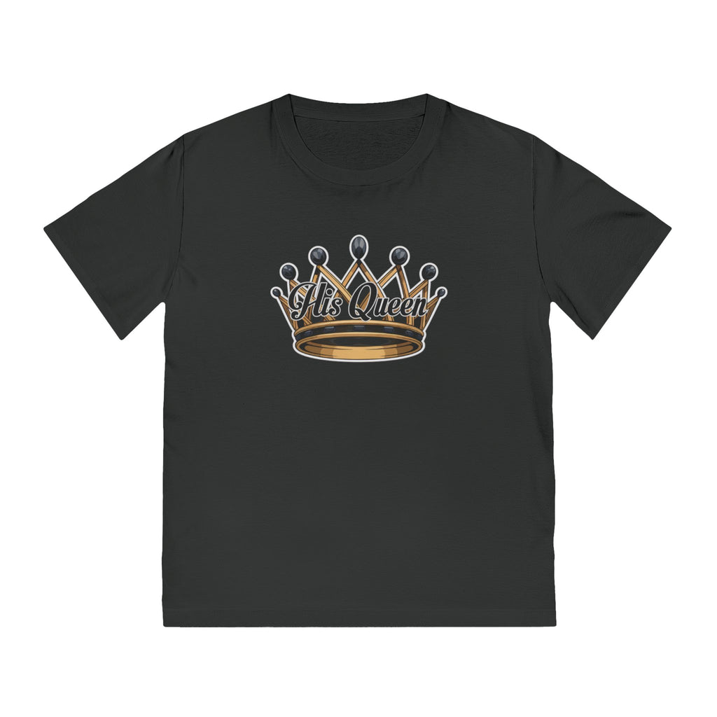 Queen Crown T-Shirt — "His Queen" Royal Graphic Tee