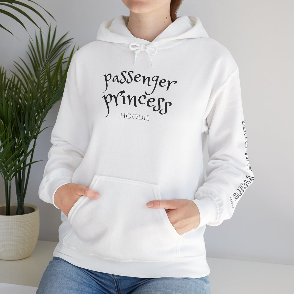 Hoodie - "Passenger Princess" Pineapple Graphic Pullover (I’m Goin’ Home)