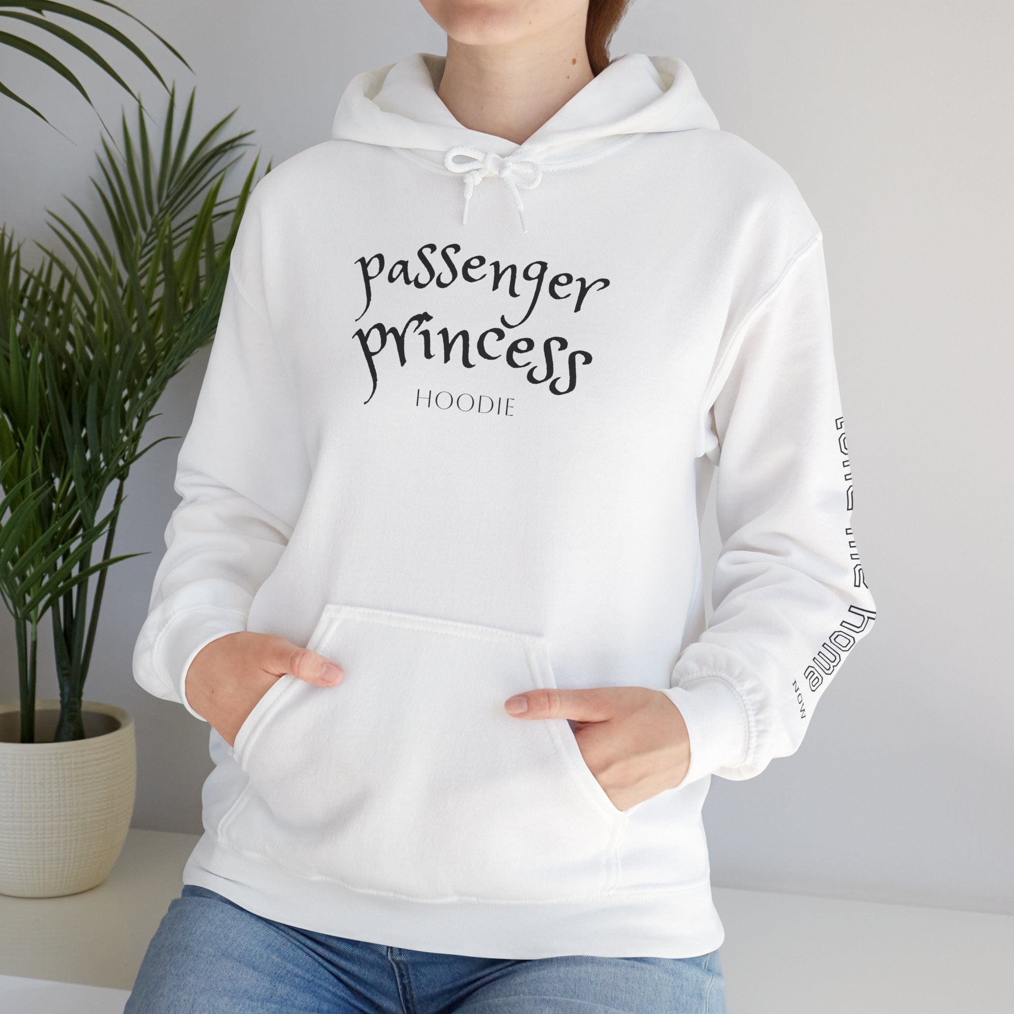 Hoodie - "Passenger Princess" Pineapple Graphic Pullover (I’m Goin’ Home)