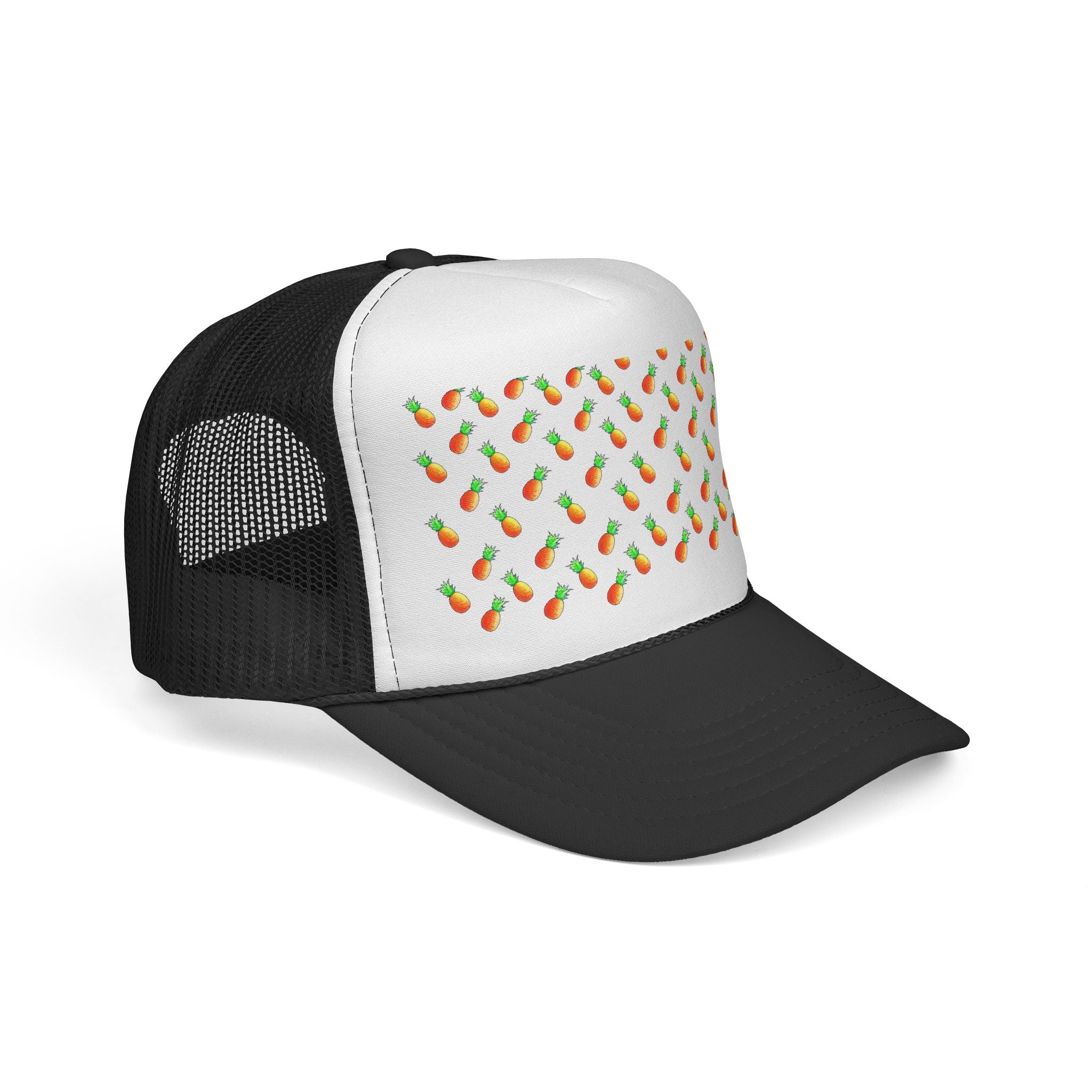 summer pineapple trucker hat