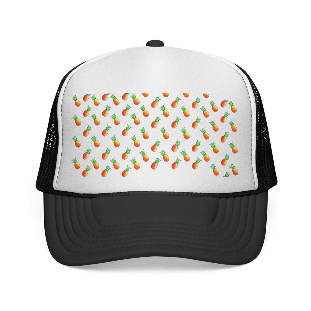 summer pineapple trucker hat
