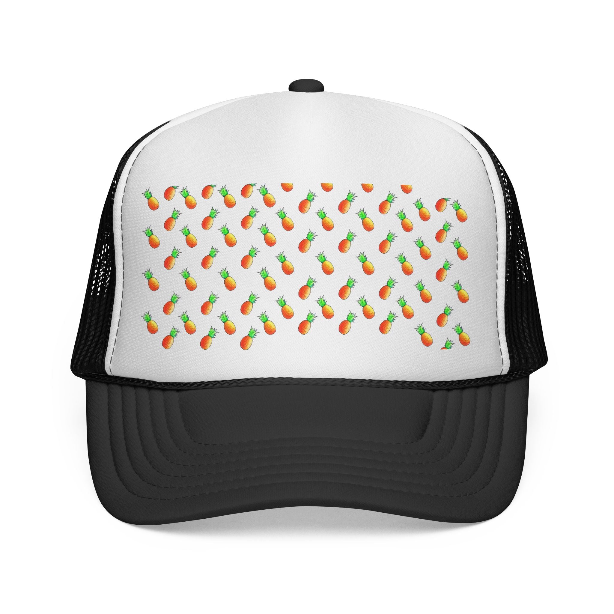 summer pineapple trucker hat