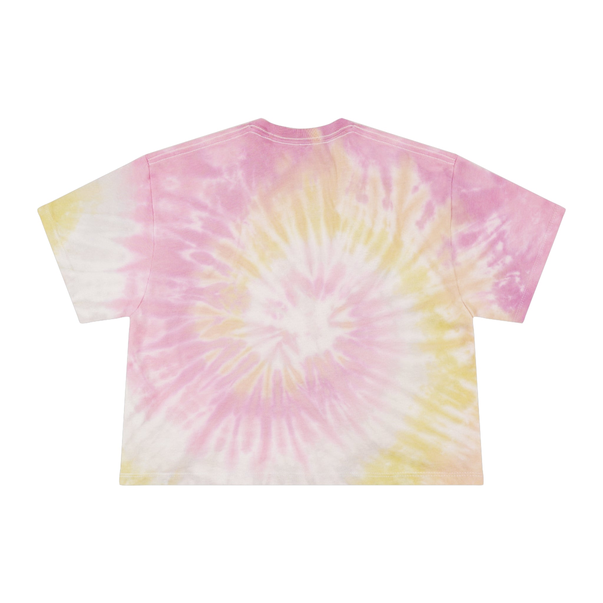 Pineapple Queen Tie-Dye Crop Tee