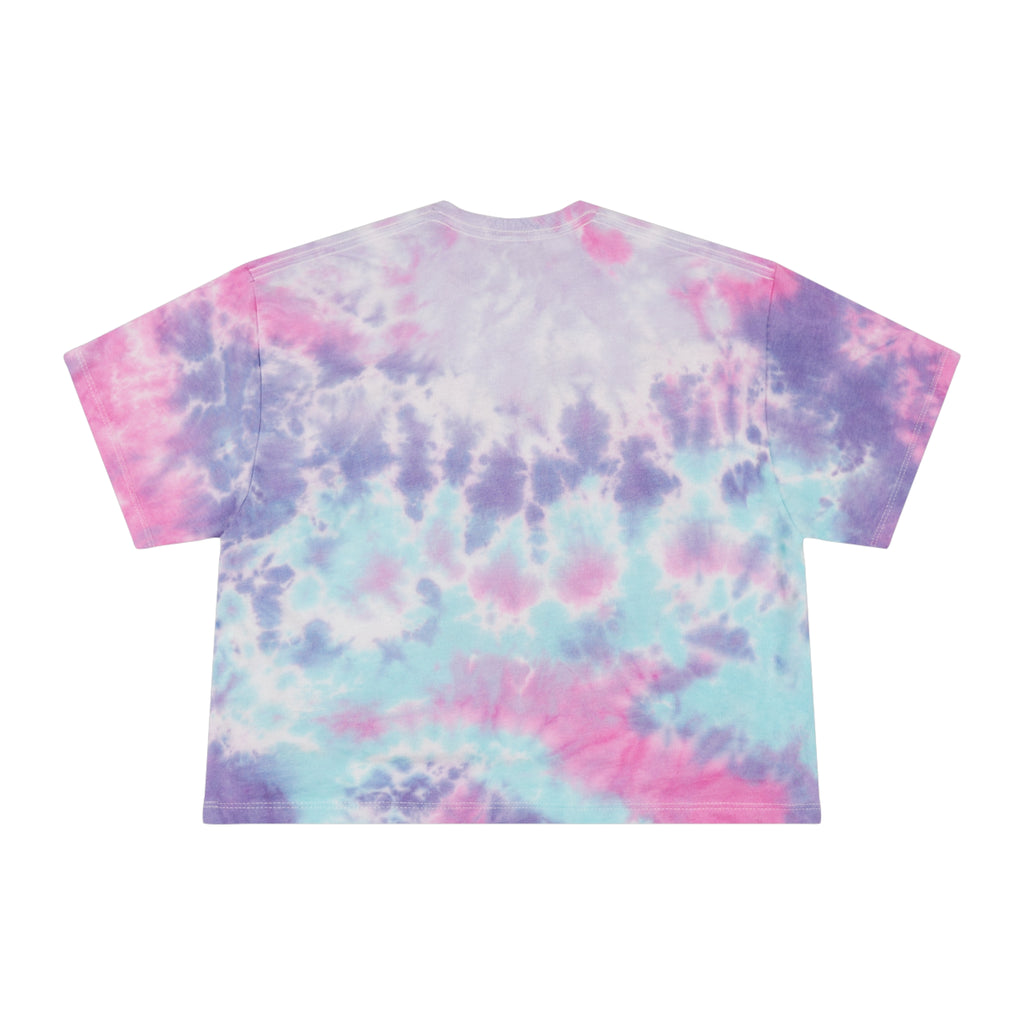 Pineapple Queen Tie-Dye Crop Tee