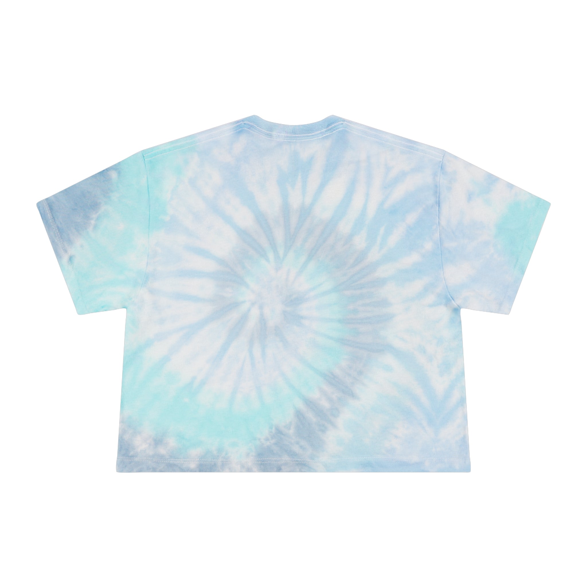 Pineapple Queen Tie-Dye Crop Tee
